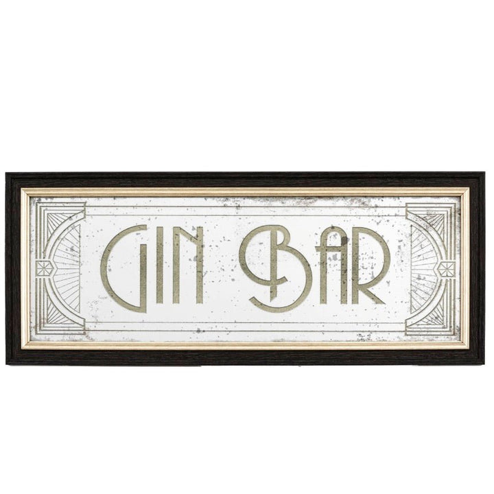 Gin Bar Printed Mirror2 - Duck Barn Interiors