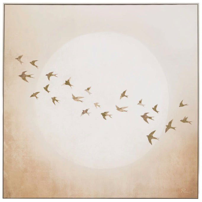 Golden Fight by Faye Reynolds - Lydon1 - Duck Barn Interiors