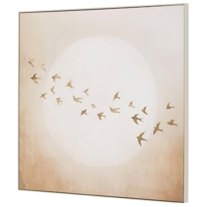 Golden Fight by Faye Reynolds - Lydon2 - Duck Barn Interiors