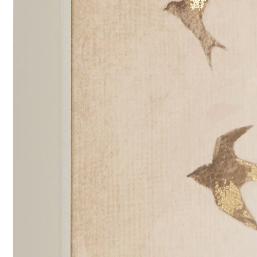 Golden Fight by Faye Reynolds - Lydon4 - Duck Barn Interiors