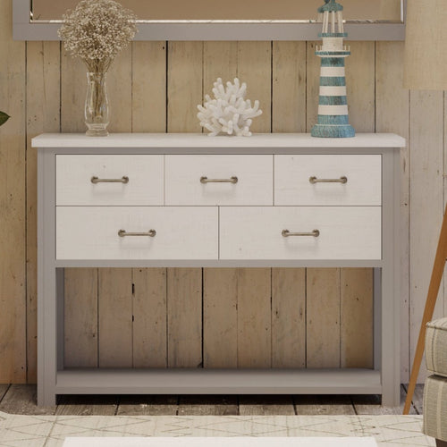 Greystone Console Table with Drawers