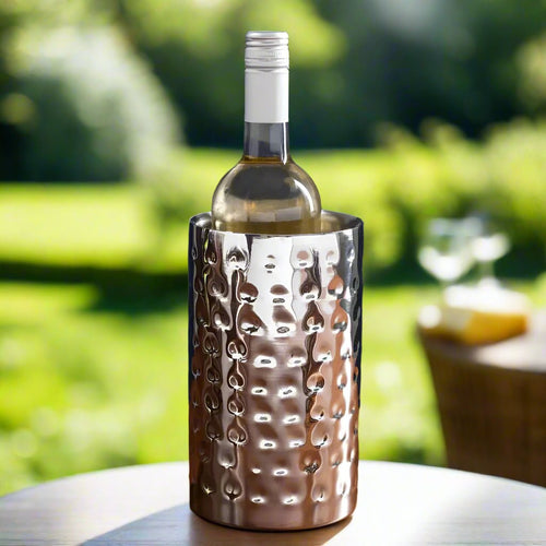 Hammered Effect Champagne Cooler