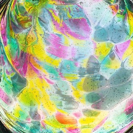 Hand Blown Glass 10cm Friendship Ball - Feather Design - Hummingbird2 - Duck Barn Interiors