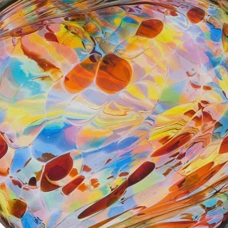 Hand Blown Glass 8cm Friendship Ball - Multicoloured2 - Duck Barn Interiors