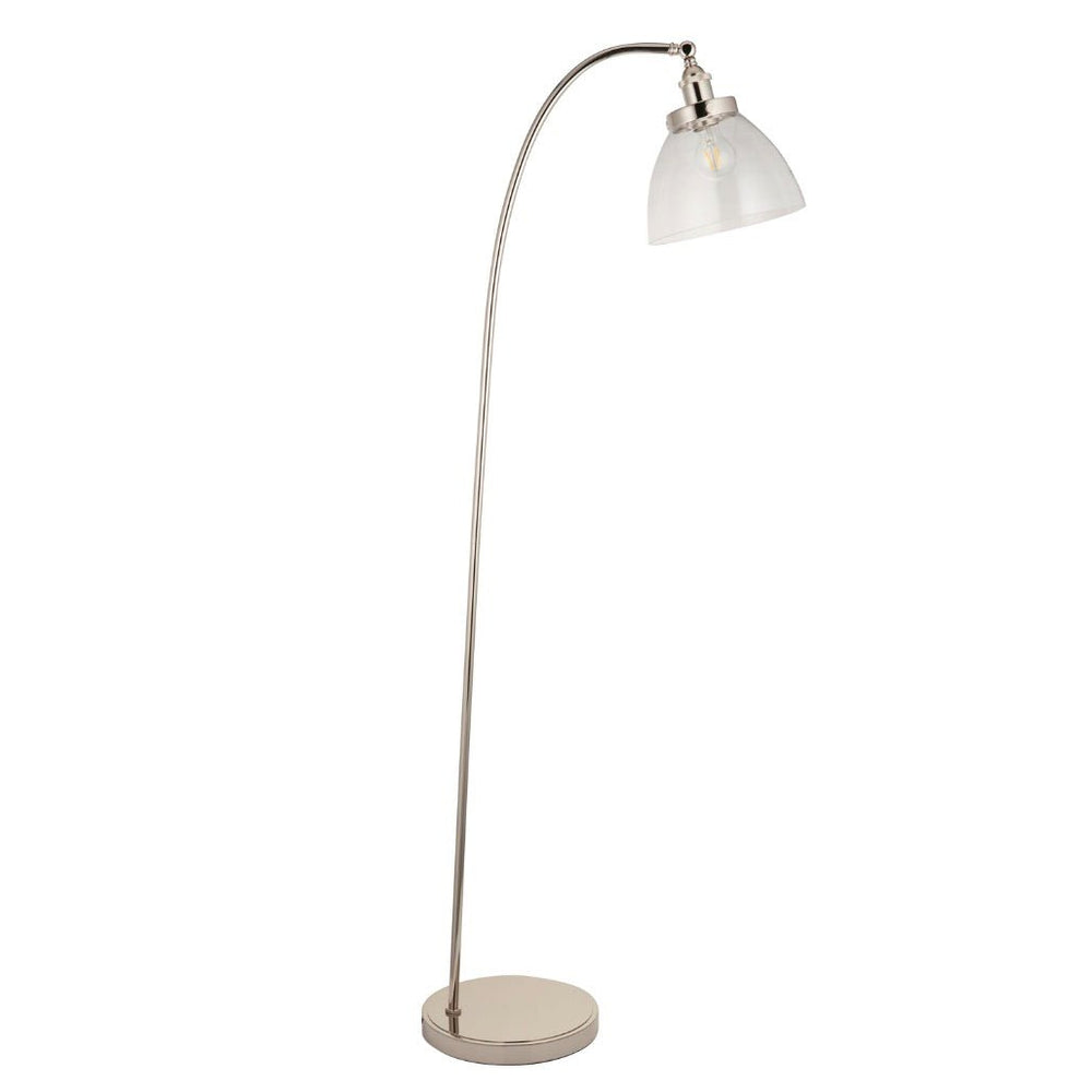 Hansen Floor Lamp - Bright Nickel7 - Duck Barn Interiors
