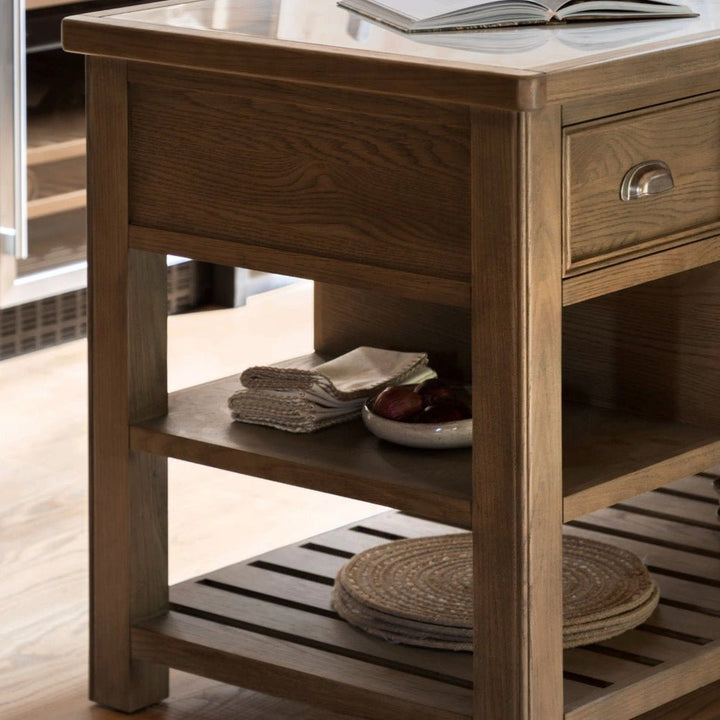 Hardwick Kitchen Island - Natural2 - Duck Barn Interiors