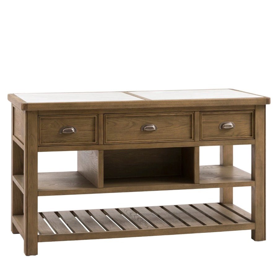 Hardwick Kitchen Island - Natural6 - Duck Barn Interiors