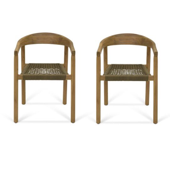 Harford Dining Chairs - Olive Green (Set of 2) - Duck Barn Interiors