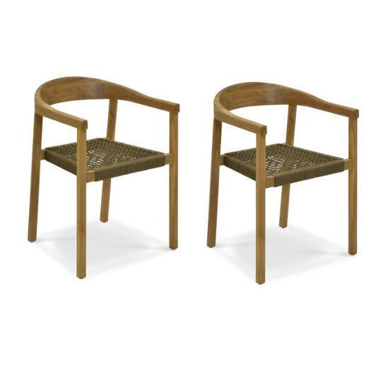 Harford Dining Chairs - Olive Green (Set of 2) - Duck Barn Interiors