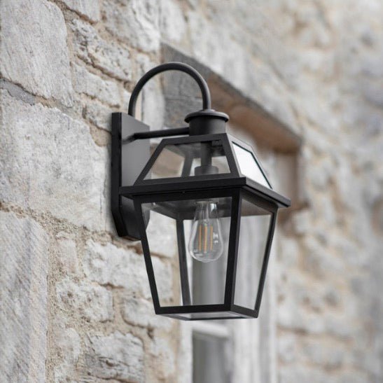 Harrow Outdoor Wall Light - Black1 - Duck Barn Interiors
