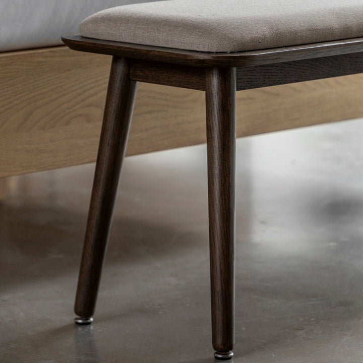 Hatfield Bench - Smoked Oak2 - Duck Barn Interiors