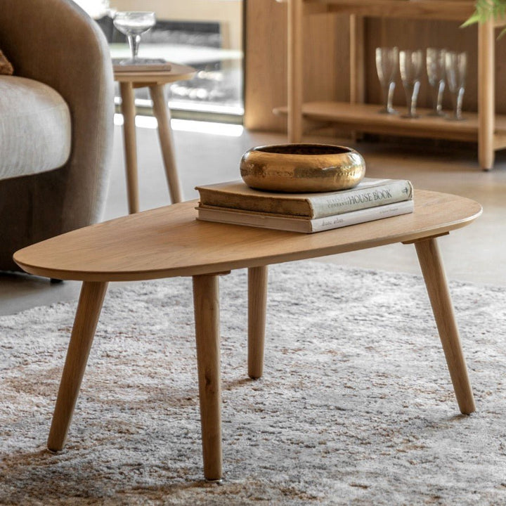 Hatfield Oak Coffee Table1 - Duck Barn Interiors
