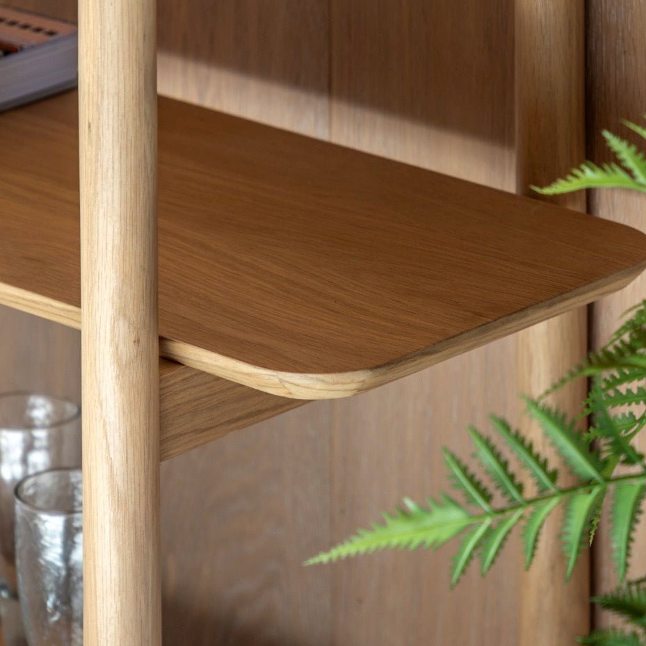 Hatfield Oak Open Shelving - Tall3 - Duck Barn Interiors