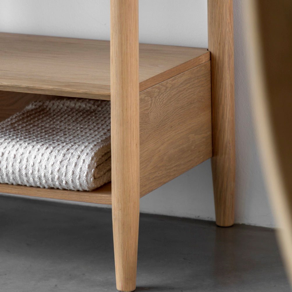 Hatfield Open Wardrobe - Natural2 - Duck Barn Interiors