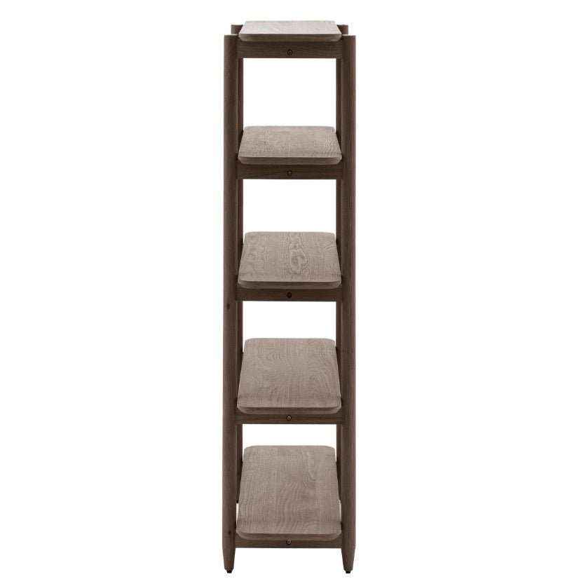 Hatfield Smoked Oak Open Shelving - Tall7 - Duck Barn Interiors
