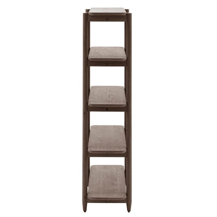 Hatfield Smoked Oak Open Shelving - Tall7 - Duck Barn Interiors