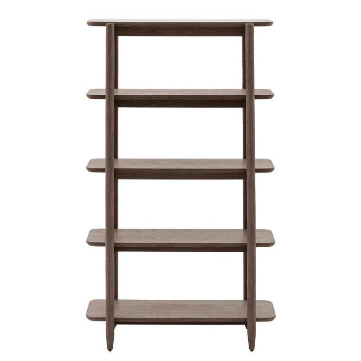 Hatfield Smoked Oak Open Shelving - Tall2 - Duck Barn Interiors