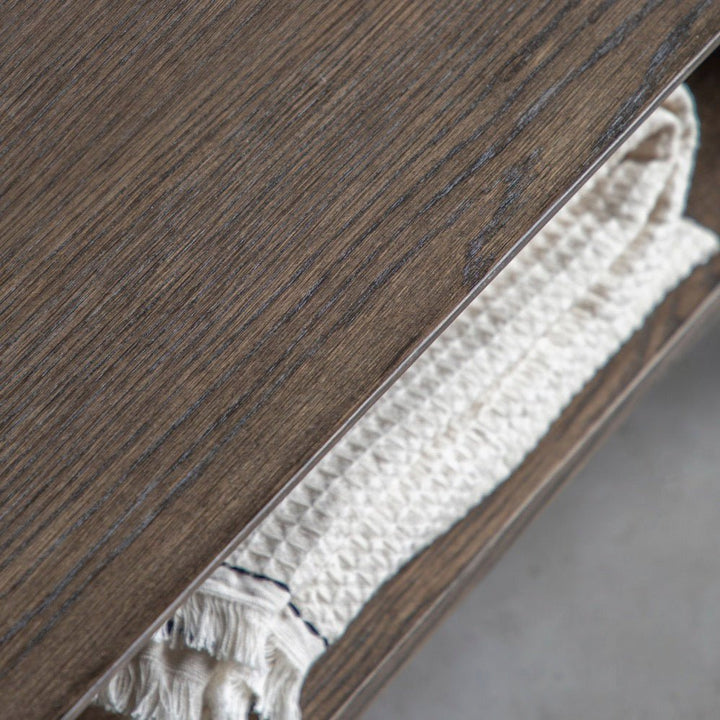 Hatfield Smoked Oak Open Shelving - Tall4 - Duck Barn Interiors