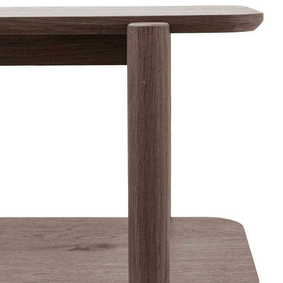 Hatfield Smoked Oak Open Shelving - Tall8 - Duck Barn Interiors