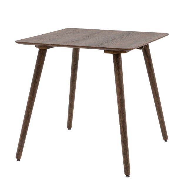 Hatfield Smoked Oak Square Dining Table1 - Duck Barn Interiors