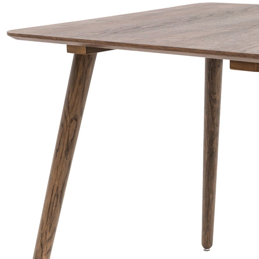Hatfield Smoked Oak Square Dining Table7 - Duck Barn Interiors