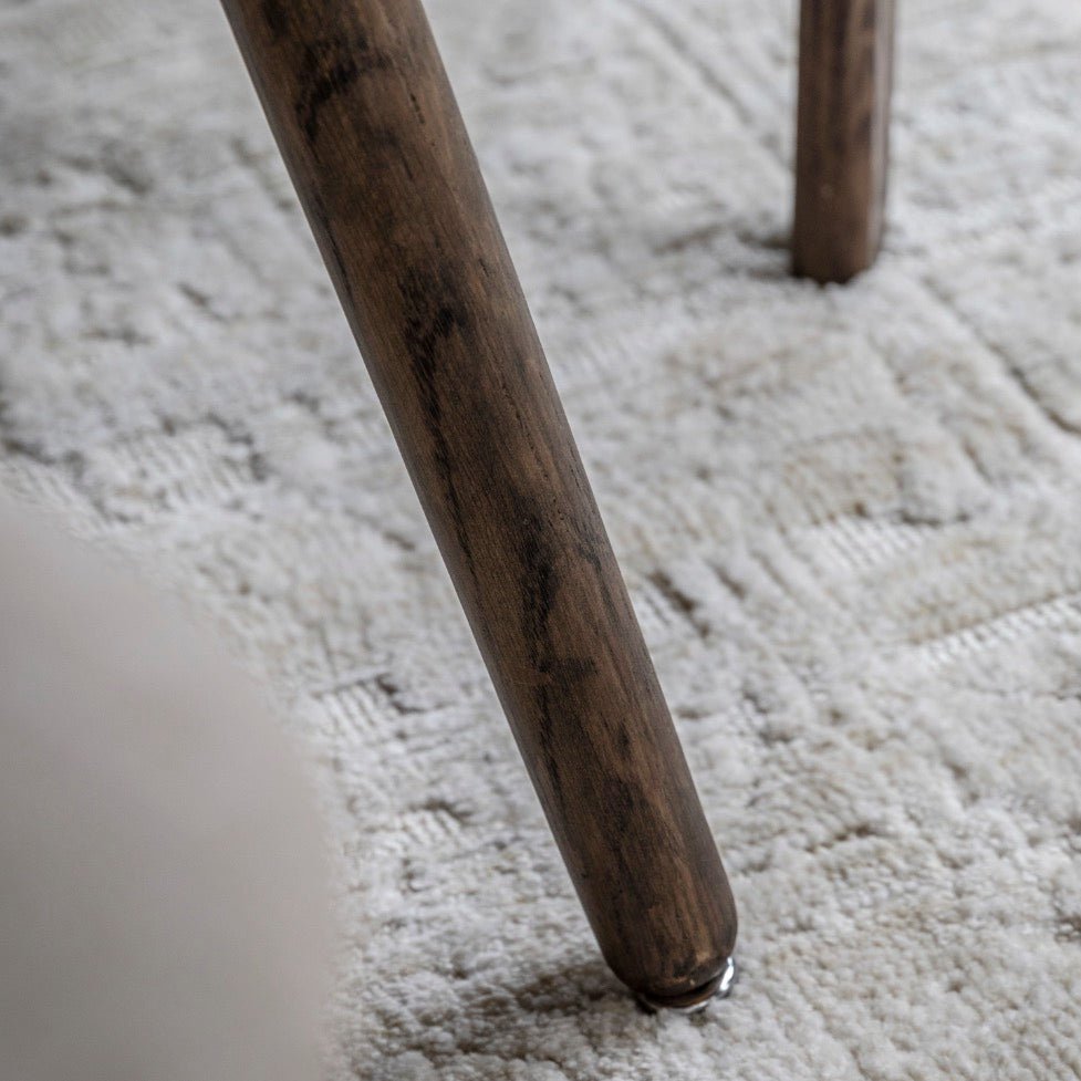 Hatfield Smoked Oak Square Dining Table4 - Duck Barn Interiors