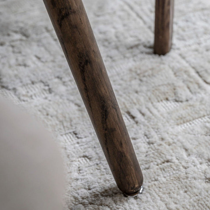 Hatfield Smoked Oak Square Dining Table4 - Duck Barn Interiors