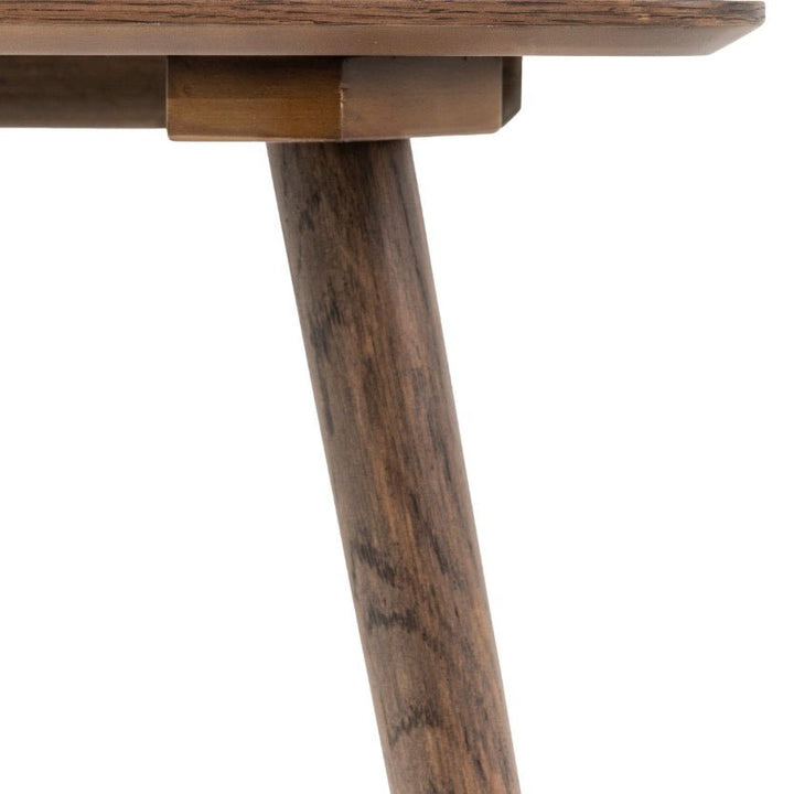 Hatfield Smoked Oak Square Dining Table6 - Duck Barn Interiors