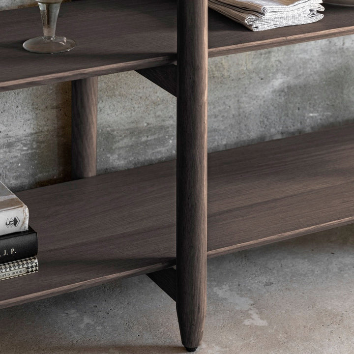 Hatfield Smoked Open Shelving - Wide3 - Duck Barn Interiors