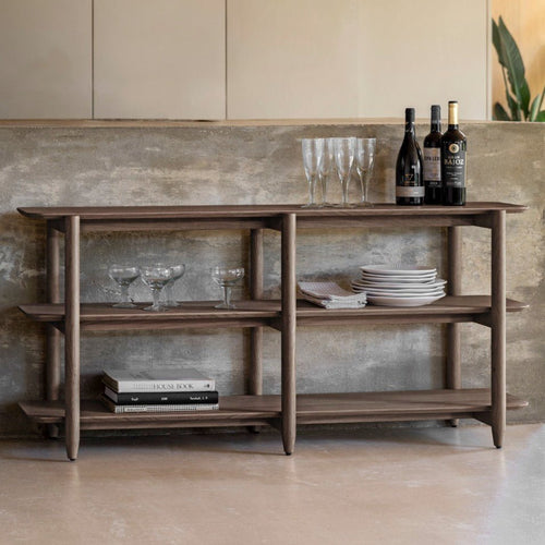 Hatfield Smoked Open Shelving - Wide