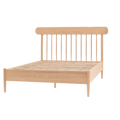 Hatfield Spindle Bed - Oak - Various Sizes