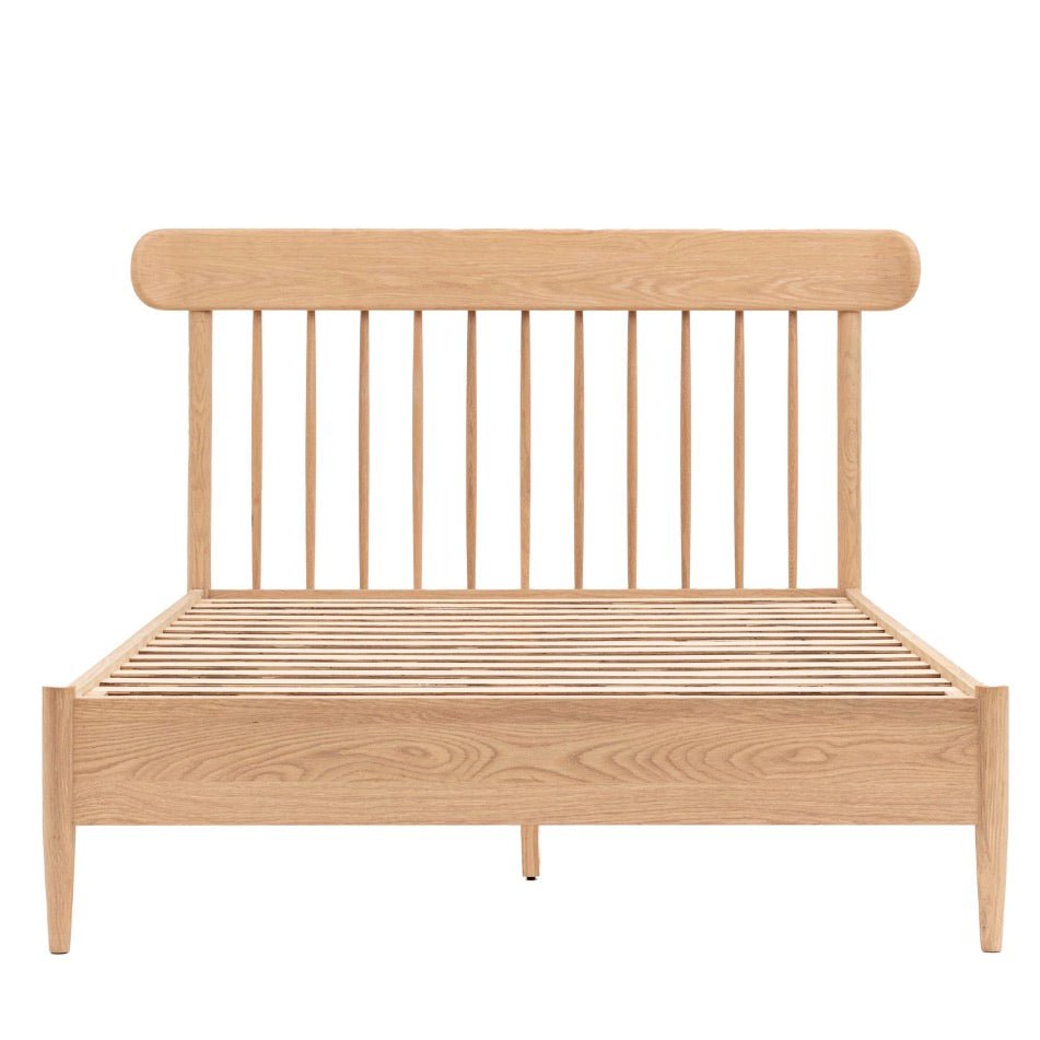 Hatfield Spindle Bed - Oak - Various Sizes7 - Duck Barn Interiors