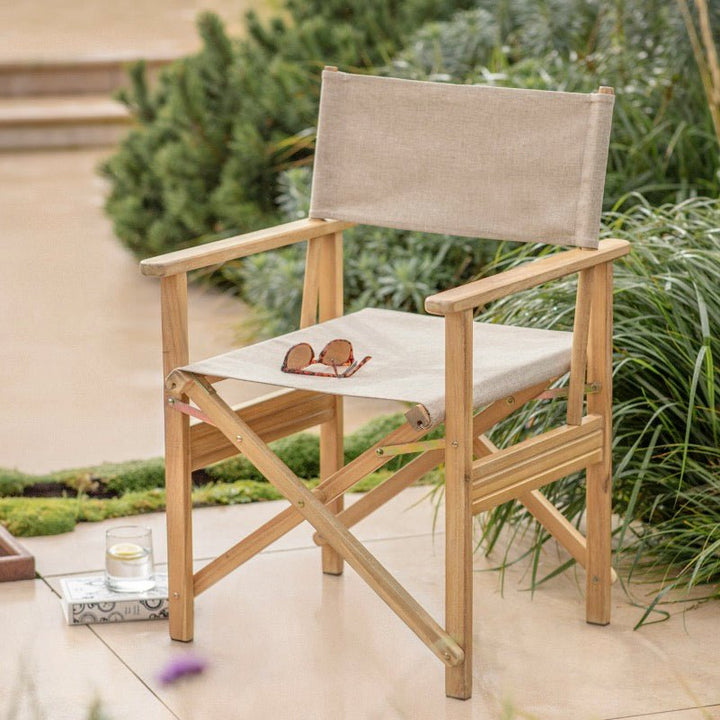 Hayle Director's Chair - Natural1 - Duck Barn Interiors