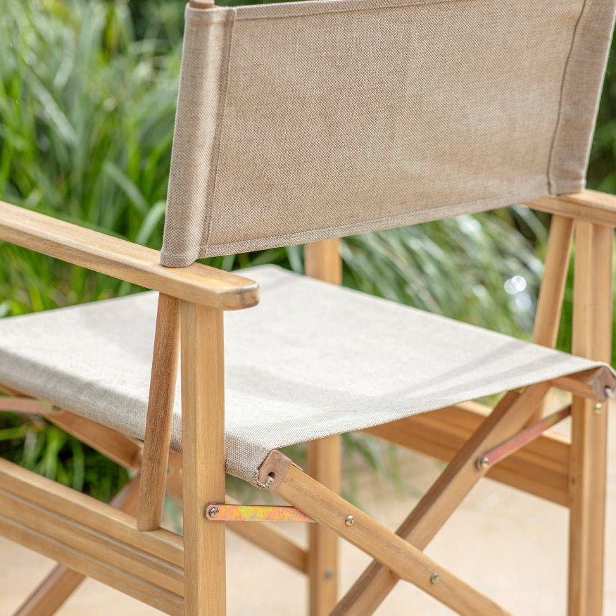 Hayle Director's Chair - Natural6 - Duck Barn Interiors