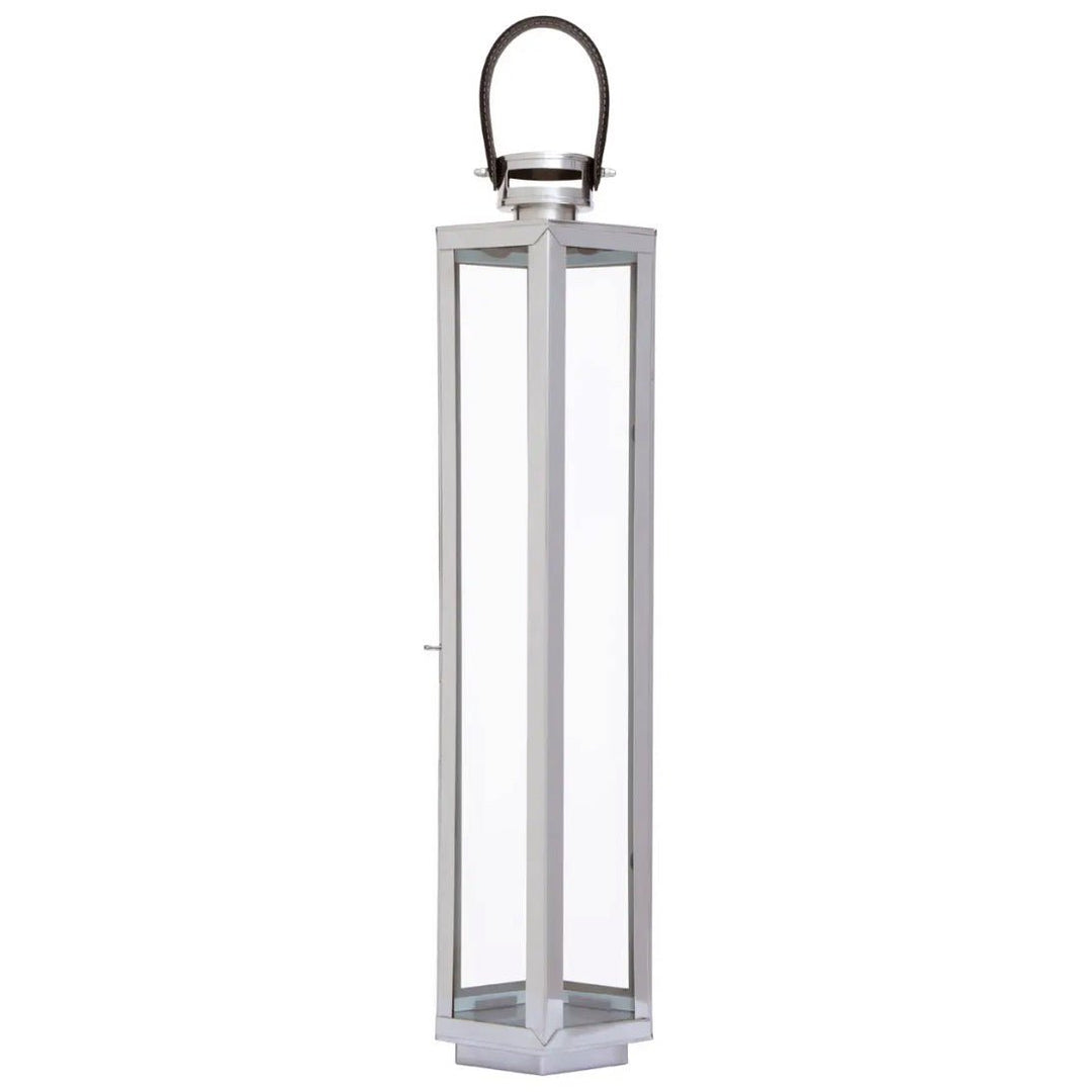 Herber Silver Hexagonal Lantern - Large3 - Duck Barn Interiors
