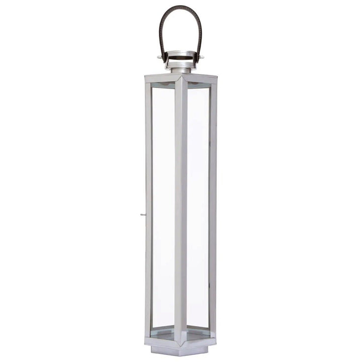 Herber Silver Hexagonal Lantern - Large3 - Duck Barn Interiors