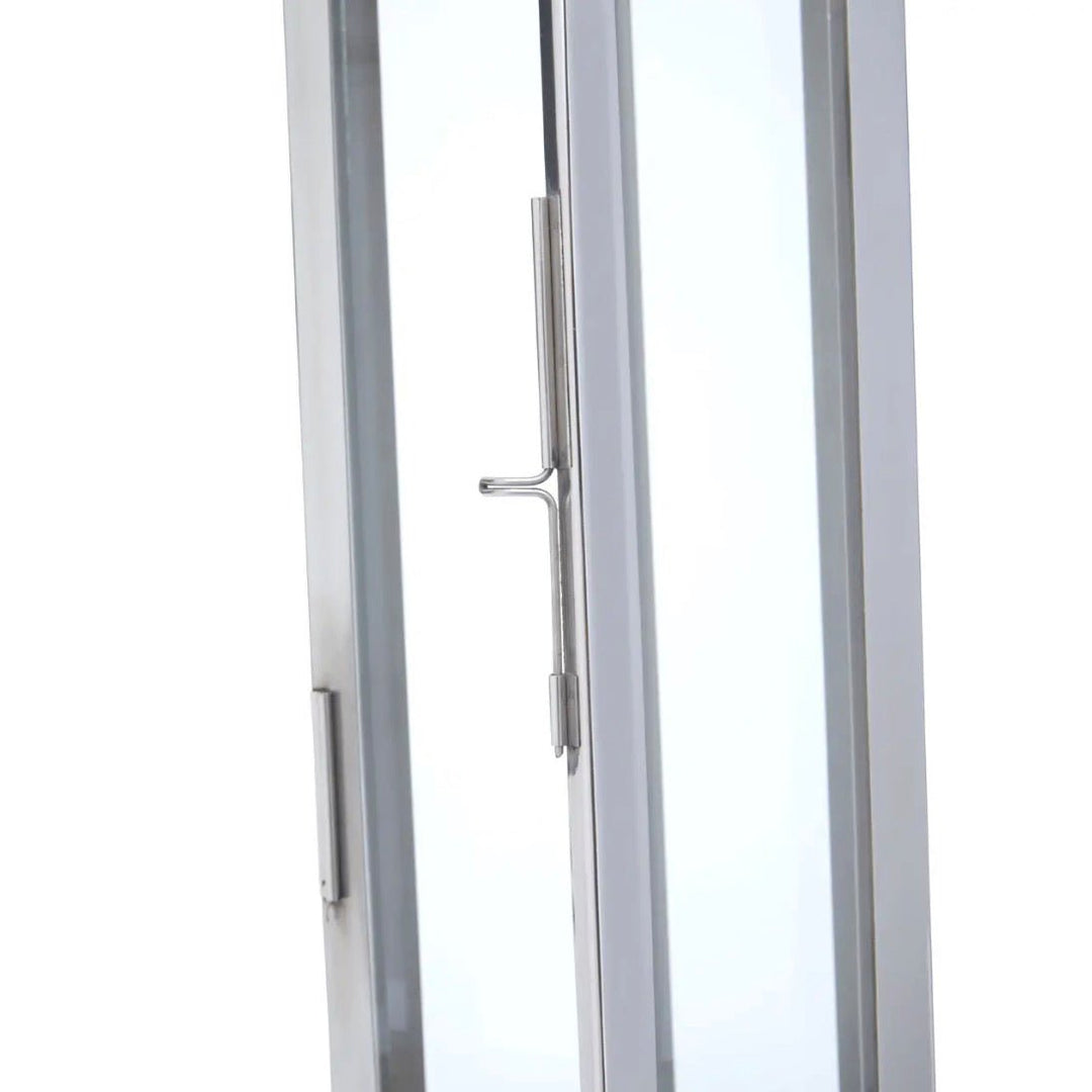 Herber Silver Hexagonal Lantern - Medium7 - Duck Barn Interiors