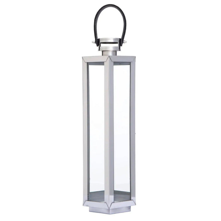 Herber Silver Hexagonal Lantern - Medium4 - Duck Barn Interiors