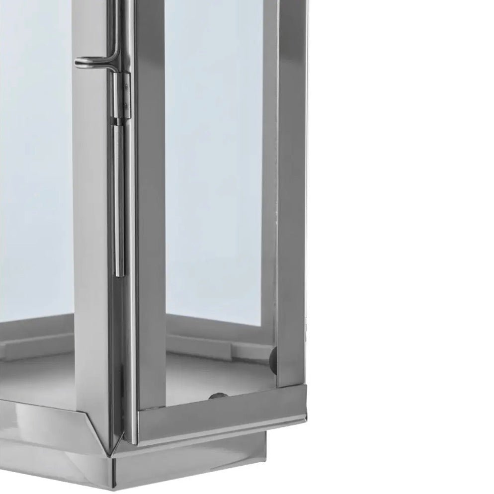 Herber Silver Hexagonal Lantern - Small5 - Duck Barn Interiors