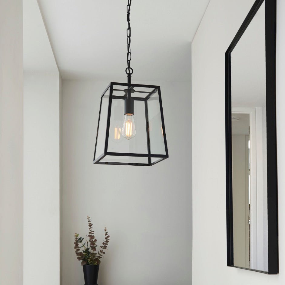Hurst Pendant Light - Black2 - Duck Barn Interiors