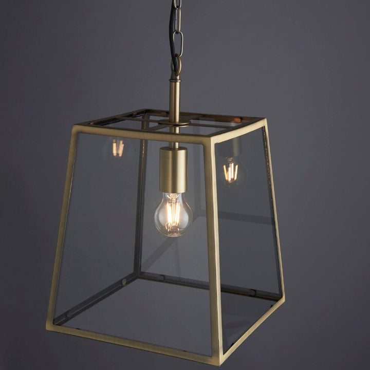 Hurst Pendant Light - Brass1 - Duck Barn Interiors