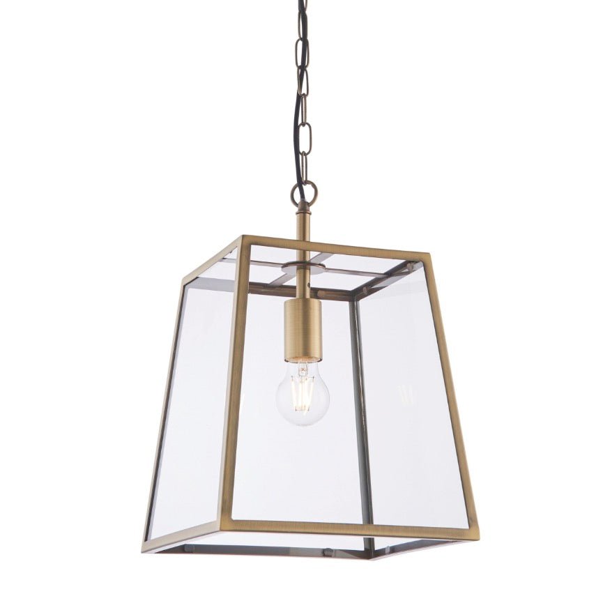 Hurst Pendant Light - Brass2 - Duck Barn Interiors