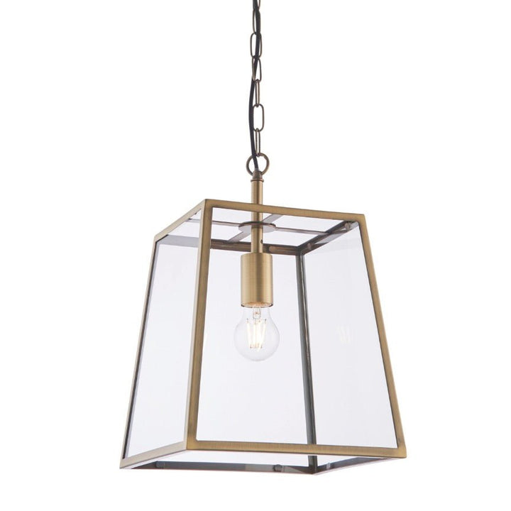 Hurst Pendant Light - Brass2 - Duck Barn Interiors