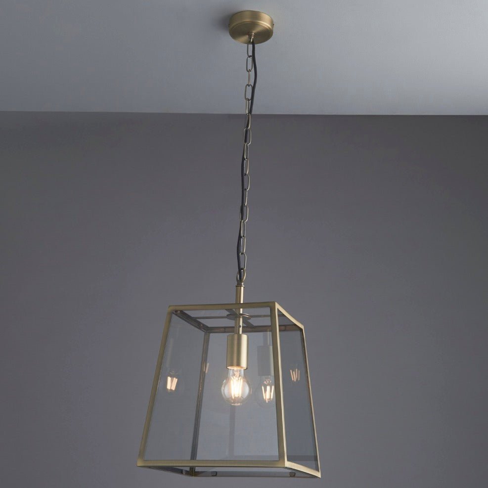 Hurst Pendant Light - Brass3 - Duck Barn Interiors