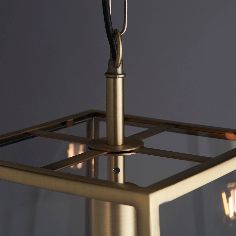 Hurst Pendant Light - Brass5 - Duck Barn Interiors