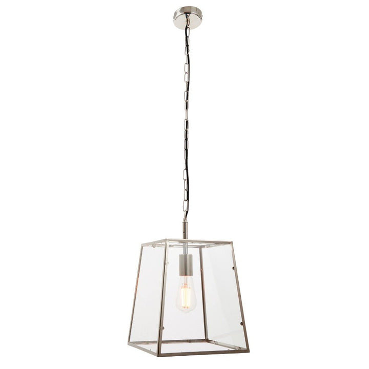 Hurst Pendant Light - Bright Nickel5 - Duck Barn Interiors