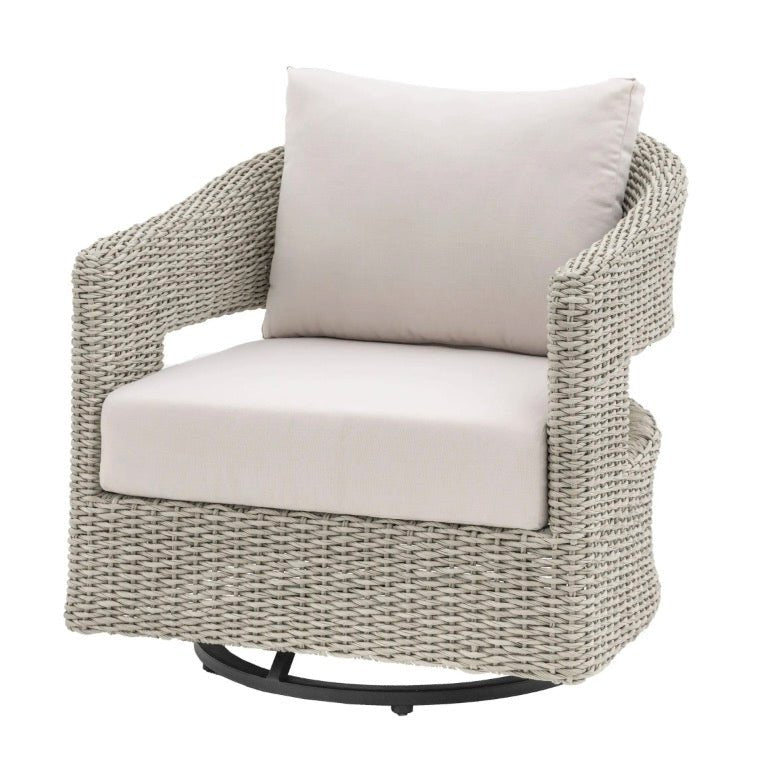 Hvar Outdoor Swivel Chair5 - Duck Barn Interiors