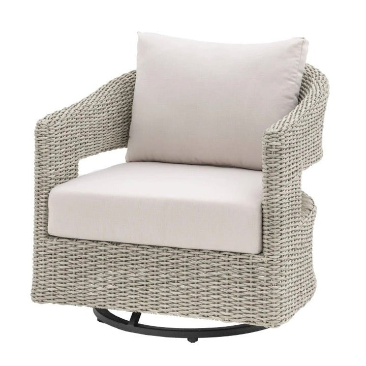 Hvar Outdoor Swivel Chair5 - Duck Barn Interiors