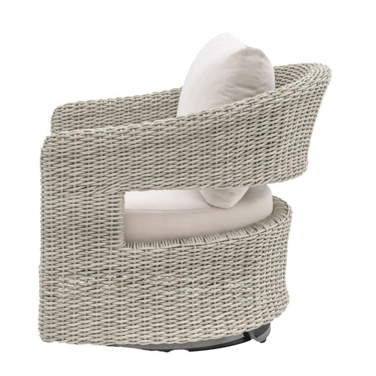 Hvar Outdoor Swivel Chair6 - Duck Barn Interiors