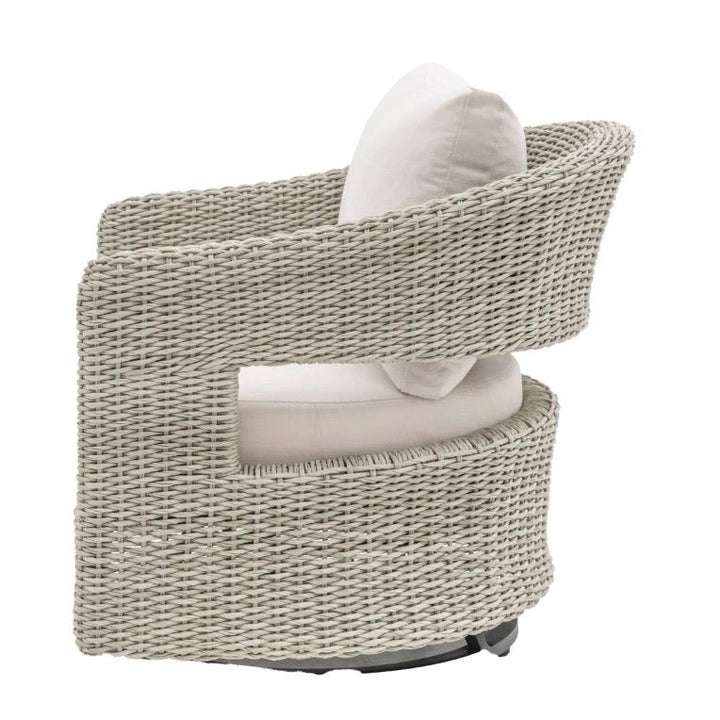 Hvar Outdoor Swivel Chair6 - Duck Barn Interiors